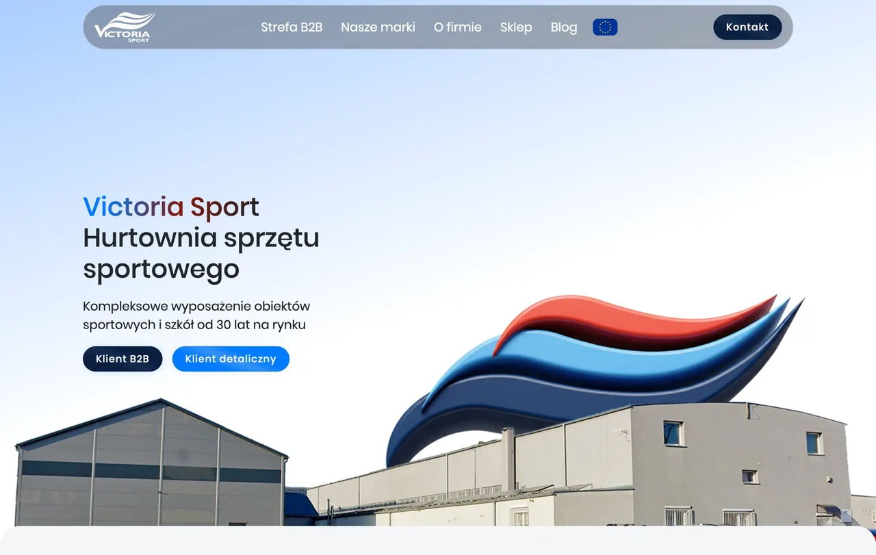 Nowa strona Victoria Sport